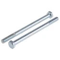 RS PRO Bright Zinc Plated Steel Hex Bolt M6 x 90 mm, Grade 8.8, DIN 931 917-3122