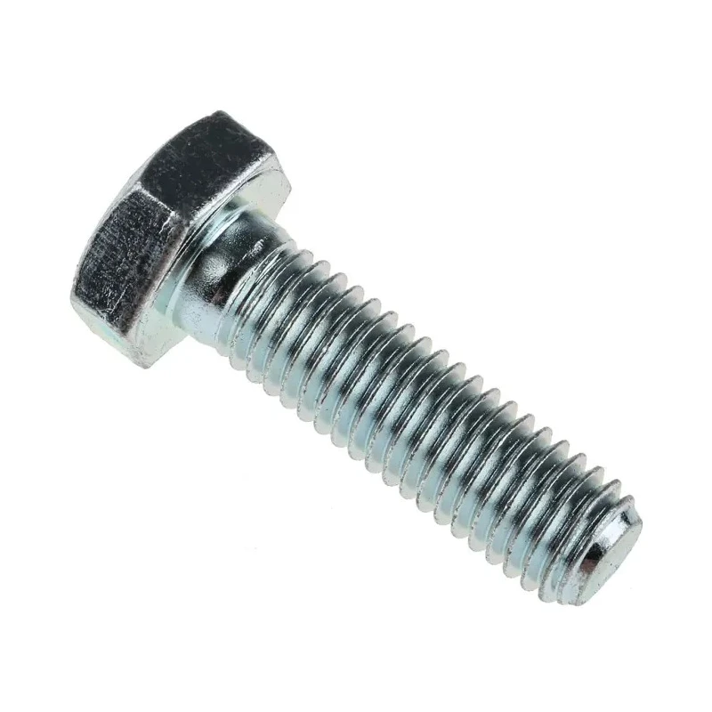 RS PRO Bright Zinc Plated Steel Hex Bolt M10 x 35 mm 8.8 Grade High Tensile DIN 931 917-3163