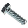 RS PRO Bright Zinc Plated Steel Hex Bolt M10 x 35 mm 8.8 Grade High Tensile DIN 931 917-3163