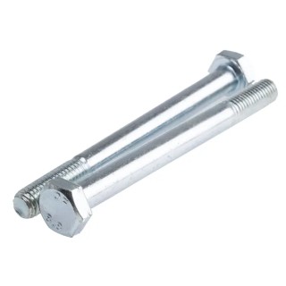 RS PRO Bright Zinc Plated Steel Hex Bolt, M10 x 110 mm, Grade 8.8 High Tensile 917-3172