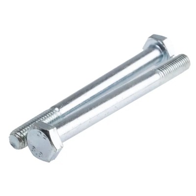 RS PRO Bright Zinc Plated Steel Hex Bolt, M10 x 110 mm, Grade 8.8 High Tensile 917-3172