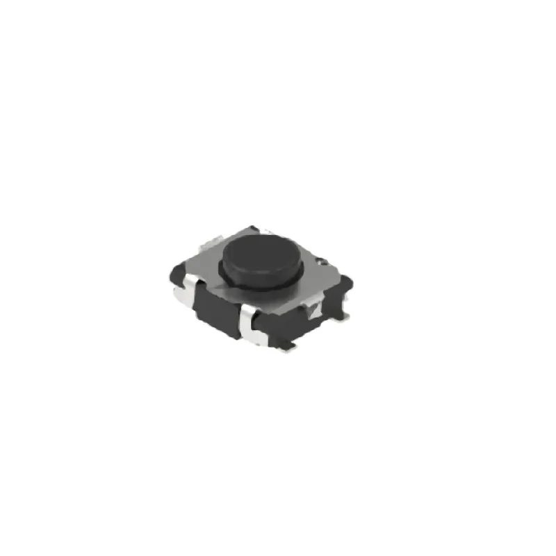 Alps Alpine Black Tactile Switch Button 0.4 mm SPST 50mA 12 V dc Surface SKSGAAE010