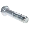 RS PRO High Tensile Bright Zinc Plated Steel Hex Bolt, Grade 8.8, M10 Thread, 120 mm Length 917-3176