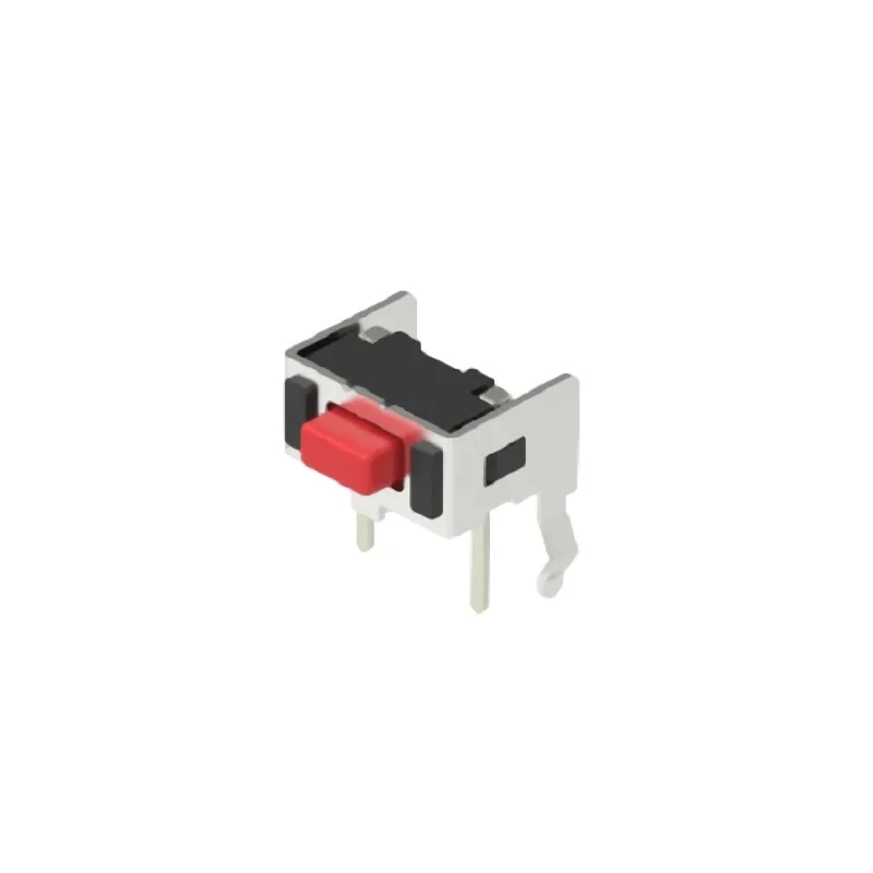 Alps Alpine Red Tactile Switch Button SPST Momentary Snap-in 50mA 12V dc SKHLLFA010