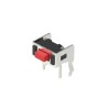 Alps Alpine Red Tactile Switch Button SPST Momentary Snap-in 50mA 12V dc SKHLLFA010