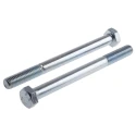 RS PRO Bright Zinc Plated Steel Hex Bolt M12 x 140 mm Grade 8.8 DIN 931 917-3217