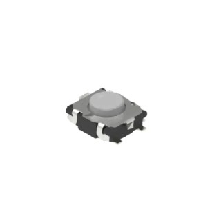 Alps Alpine Natural Tactile Switch Button SPST 50mA 12V dc 0.4mm Actuator Length SKSGACE010
