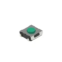 Alps Alpine Green Tactile Switch Button 0.5 mm SPST 50mA 12V DC Surface Mount SKHUAKE010