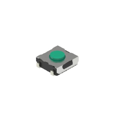 Alps Alpine Green Tactile Switch Button 0.5 mm SPST 50mA 12V DC Surface Mount SKHUAKE010