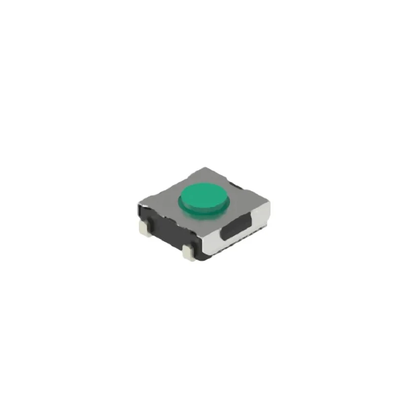 Alps Alpine Green Tactile Switch Button 0.5 mm SPST 50mA 12V DC Surface Mount SKHUAKE010