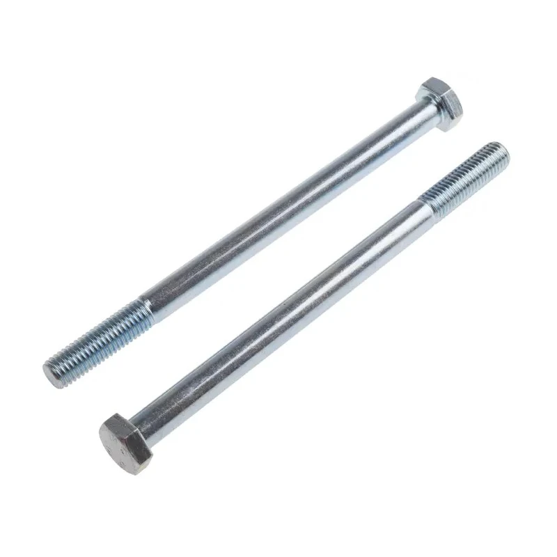 RS PRO Bright Zinc Plated Steel Hex Bolt M12 x 180 mm Grade 8.8 DIN 931 917-3227