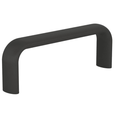 Pinet Matt Black Aluminium Arch Shape Handle 38 mm Height, 16 mm Width, 75 mm Length 19-1-9001