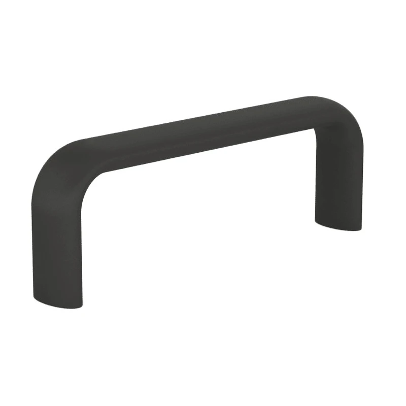 Pinet Matt Black Aluminium Arch Shape Handle 38 mm Height, 16 mm Width, 75 mm Length 19-1-9001