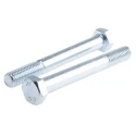 RS PRO Bright Zinc Plated Steel Hex Bolt, M14 x 120 mm, Grade 8.8, DIN 931, High Tensile 917-3277