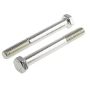 RS PRO Bright Zinc Plated Steel Hex Bolt M16 x 110 mm 8.8 Grade DIN 931 917-3283