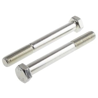 RS PRO Bright Zinc Plated Steel Hex Bolt M16 x 110 mm 8.8 Grade DIN 931 917-3283