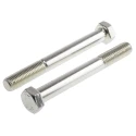 RS PRO Bright Zinc Plated Steel Hex Bolt M16 x 130 mm 8.8 Grade DIN 931 917-3292