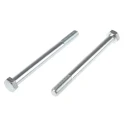 RS PRO Bright Zinc Plated Steel Hex Bolt M16 x 180 mm 8.8 Grade DIN 931 917-3306