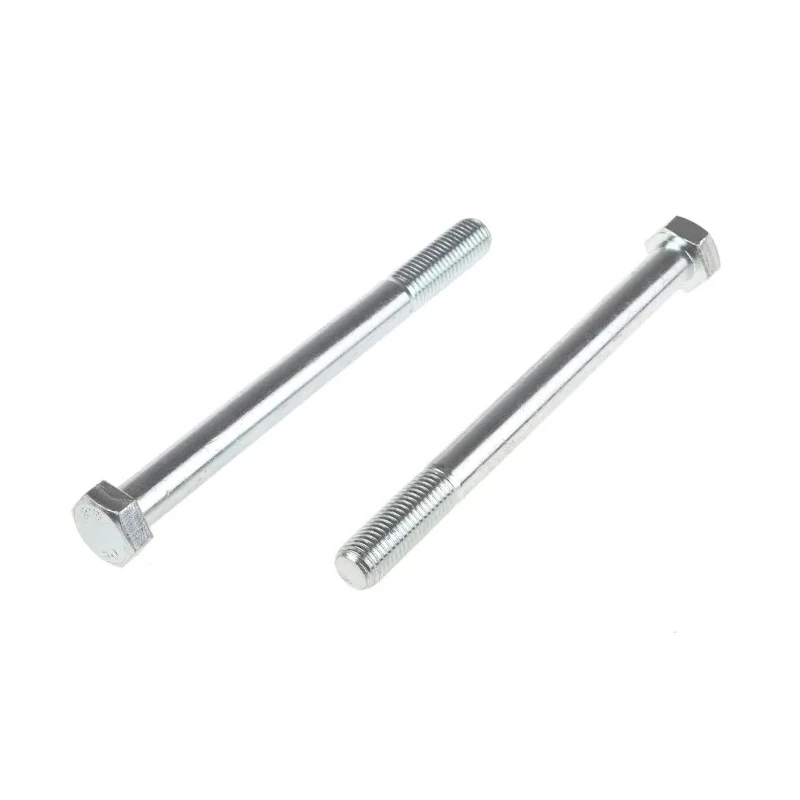 RS PRO Bright Zinc Plated Steel Hex Bolt M16 x 180 mm 8.8 Grade DIN 931 917-3306