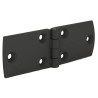 Pinet Black Polyamide Strap Screw Fixing Back Flap Hinge 40mm x 120mm x 5.2mm 5413570