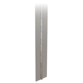 Pinet Steel Continuous Piano Hinge with Knuckle Pin 2.04 m Length 40 mm Width 1.5 mm Thickness 40-1-3683