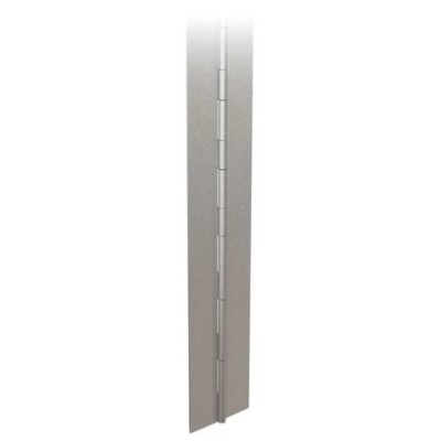 Pinet Steel Continuous Piano Hinge with Knuckle Pin 2.04 m Length 40 mm Width 1.5 mm Thickness 40-1-3683