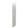 Pinet Raw 5754 Aluminium Piano Style Hinge with Knuckle Pin, 2 m Length, 80 mm Width, 3 mm Thickness, Pin Diameter 41-1-3558