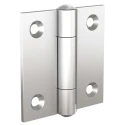Pinet Raw 304 Stainless Steel Butt Hinge with Barrel Pin, Screw Fixing, 50 mm x 50 mm x 2 mm 52-1-3610