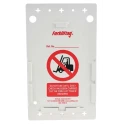 Brady Safety Forklift Tag Red on White English Language Kit with 10 Holders, 10 Inserts, 1 Pen FLT-GB-ETI-51-A