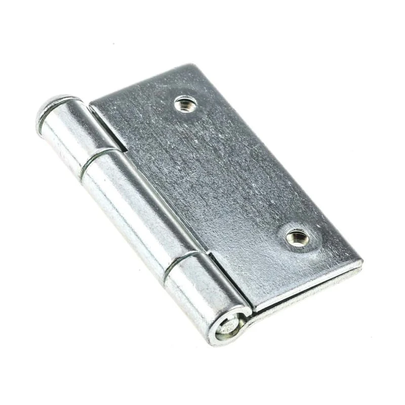 Pinet Zinc Plated Steel Butt Hinge, Screw Fixing, 60mm x 60mm x 2mm 5013582