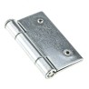 Pinet Zinc Plated Steel Butt Hinge, Screw Fixing, 60mm x 60mm x 2mm 5013582