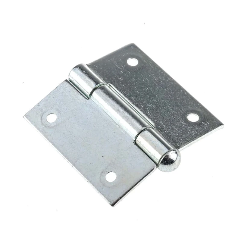 Pinet Zinc Plated Steel Butt Hinge, Screw Fixing, 60mm x 60mm x 2mm 5013582