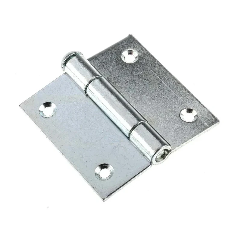 Pinet Zinc Plated Steel Butt Hinge, Screw Fixing, 60mm x 60mm x 2mm 5013582
