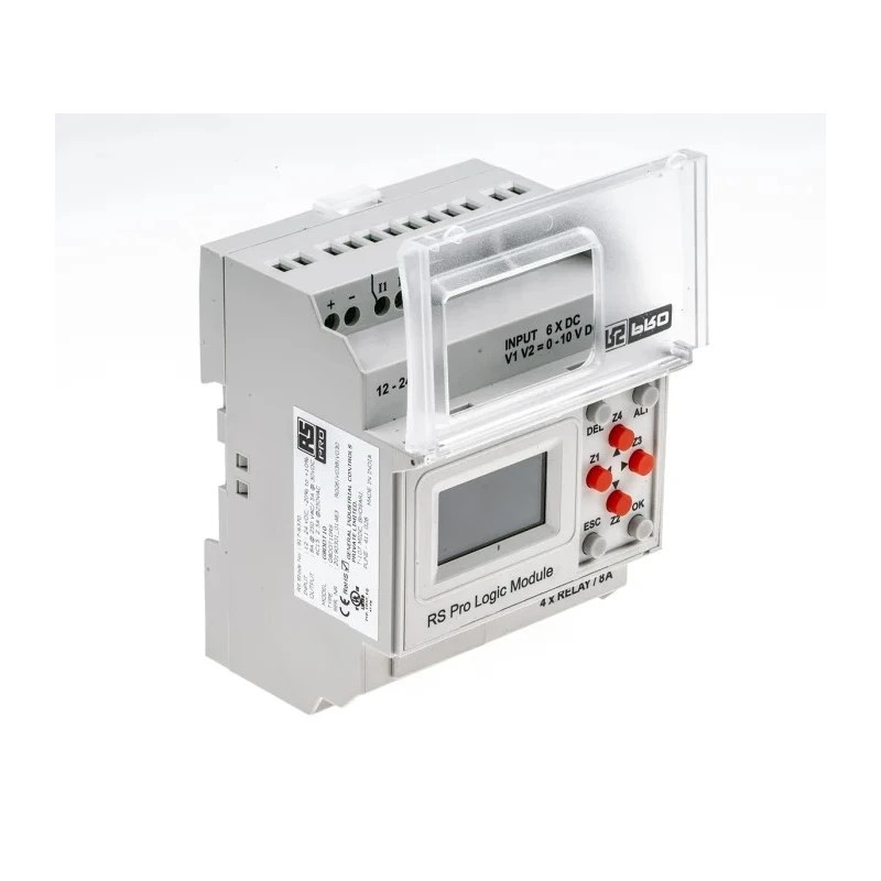 Omron Logic Module 8-Input Analogue Digital Input 4 Outputs Digital Output 12-24V DC 8A 917-6370