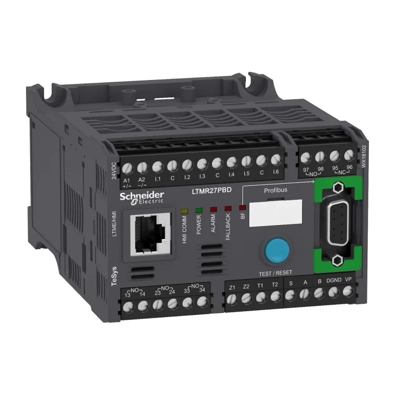 Schneider Electric TeSys T Motor Controller 26V 30W 3 Phase DIN Rail Mount IP20 LTMR27PBD