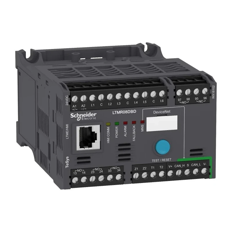 Schneider Electric TeSys T Motor Controller 26V 30W 3 Phase IP20 LTMR08DBD