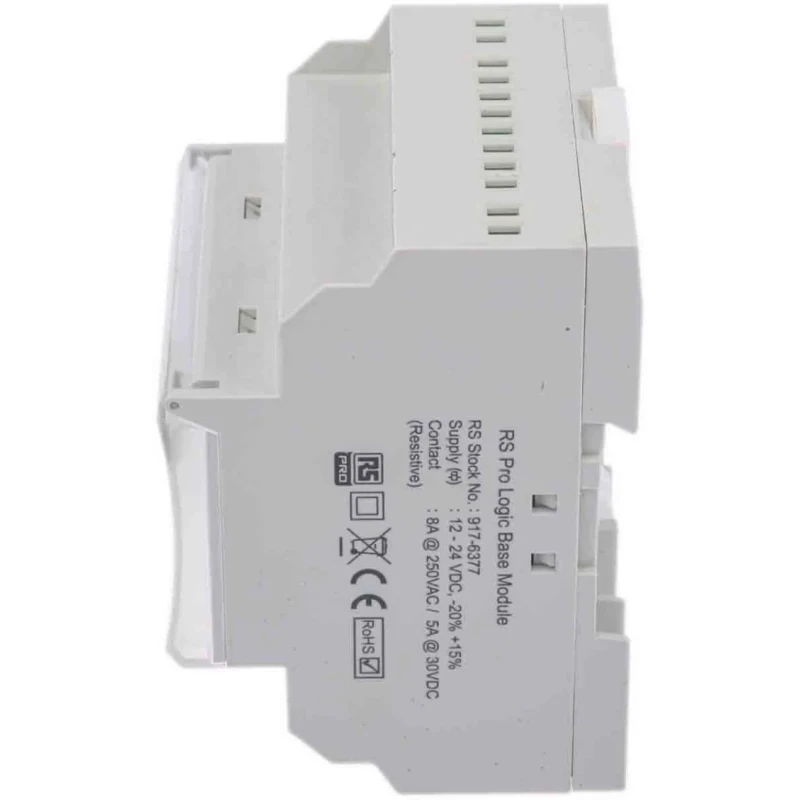RS Pro Logic Module, 8-Input Analogue and Digital Input, 4 Output Digital Relay, Serial Communication, 12-24 V DC 917-6377