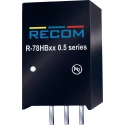 Recom DC/DC Switching Regulator Through Hole SIP Package 12V DC Output 500mA 6W R-78HB12-0.5/W