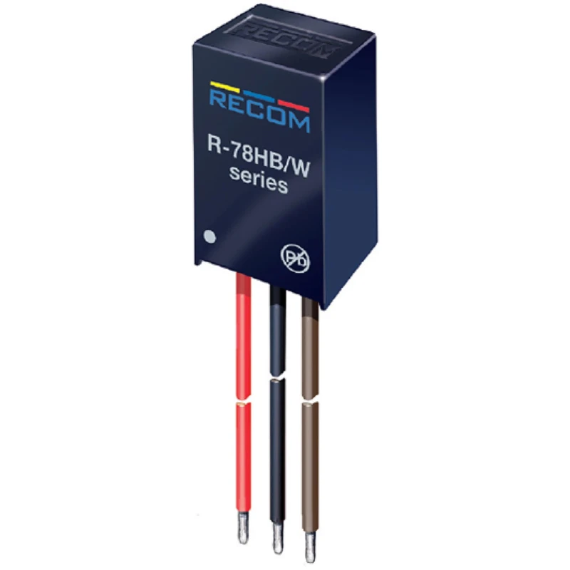 Recom DC/DC Switching Regulator Through Hole SIP Package 12V DC Output 500mA 6W R-78HB12-0.5/W