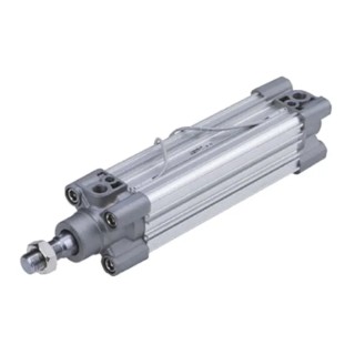 SMC Pneumatic Piston Rod Cylinder CP96, 300 mm Stroke, Double Acting, Basic Mount, Air Cushion, M16x1.5 Thread, 70°C 