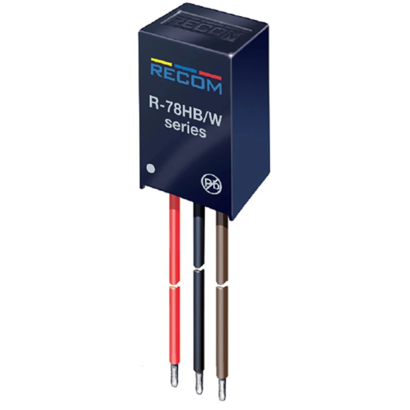 Recom 5 Outputs DC/DC Switching Regulator Through Hole 5V 500mA Output R-78HB5.0-0.5/W