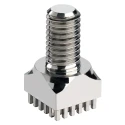 ERNI Screw Terminal Vertical 250A Tin Plated Silver Colour 25 Legs 5 Rows M6 Screw Size 225678 / 225678-E
