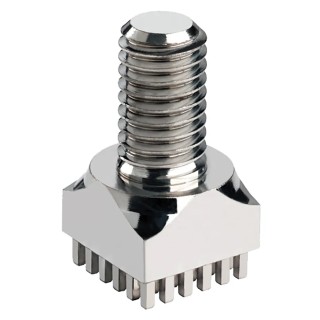 ERNI Screw Terminal Vertical 250A Tin Plated Silver Colour 25 Legs 5 Rows M6 Screw Size 225678 / 225678-E