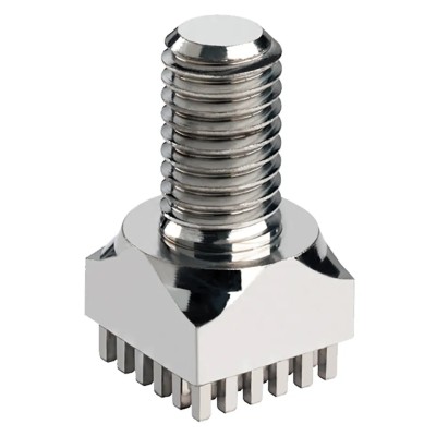 ERNI Screw Terminal Vertical 250A Tin Plated Silver Colour 25 Legs 5 Rows M6 Screw Size 225678 / 225678-E