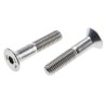 RS PRO Plain Stainless Steel Hex Socket Countersunk Screw, Hex Drive, M10 Diameter, 50 mm Length 917-6241
