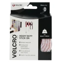 Velcro White Heavy Duty Hook & Loop Tape 50mm Width x 1m Length Polyamide Material VEL-EC60242