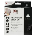 Velcro Black Heavy Duty Hook & Loop Tape 50mm Width x 2.5m Length Polyamide Material VEL-EC60245