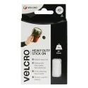 Velcro White Hook & Loop Tape 45mm x 45mm Heavy Duty Self Adhesive Polyamide VEL-EC60249