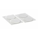 Velcro White Hook & Loop Tape 45mm x 45mm Heavy Duty Self Adhesive Polyamide VEL-EC60249