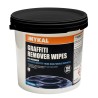 Mykal Industries Graffiti Remover Specialist Cleaning Wipes Tub of 150 Wipes 0003GRAFFITIRMVR
